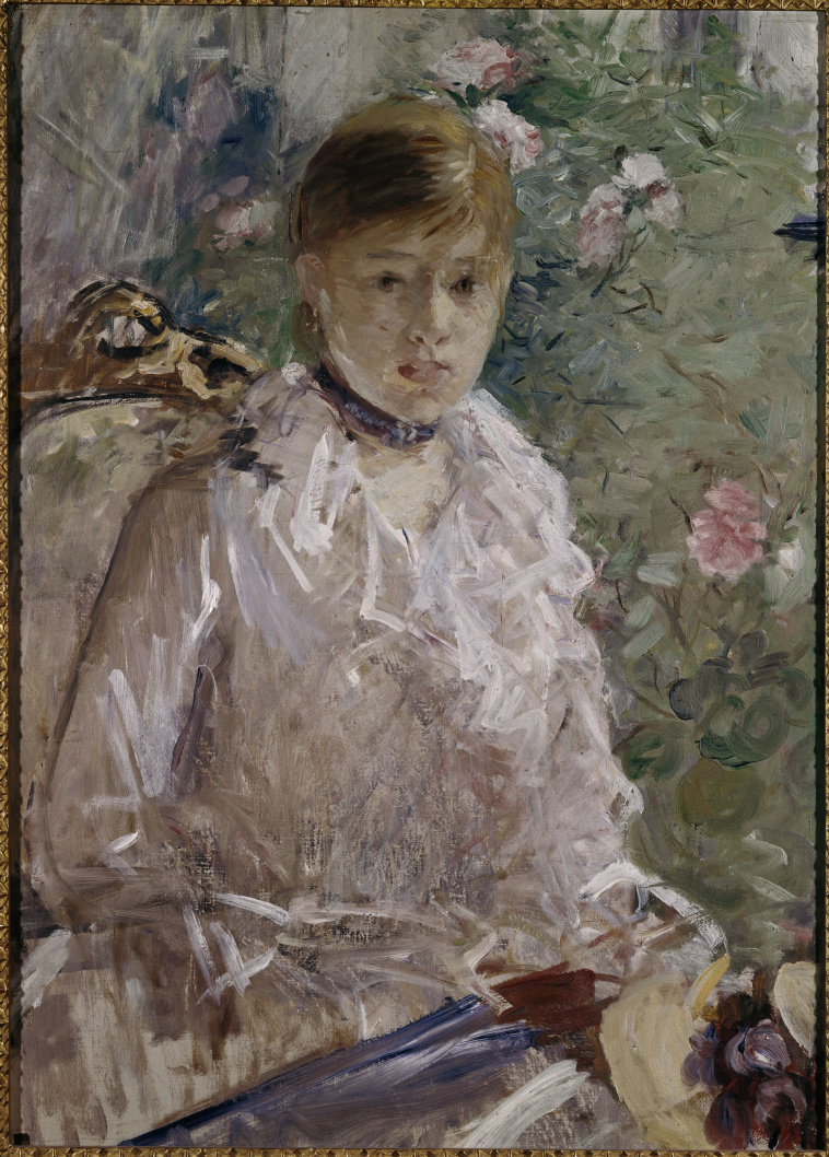Image de l'oeuvre Jeune femme assise devant une fenêtre de Berthe Morisot