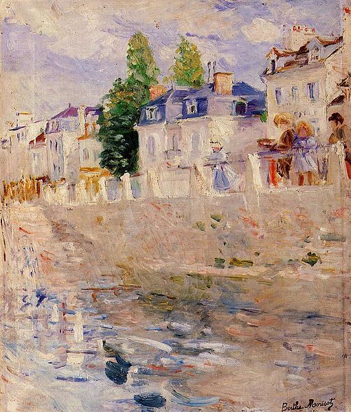 Image de l'oeuvre Bord de Seine de Berthe Morisot