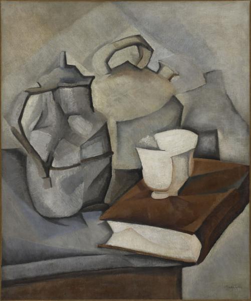 Image de l'œuvre Livre réalisée par l'artiste Juan Gris. L'œuvre est exposée à Le Centre Pompidou (Paris, France).