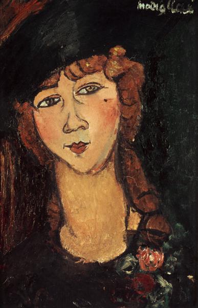 Image de l'œuvre Lolotte réalisée par l'artiste Modigliani. L'œuvre est exposée à Musée d'Art et d'Histoire du Judaïsme (Paris, France).
