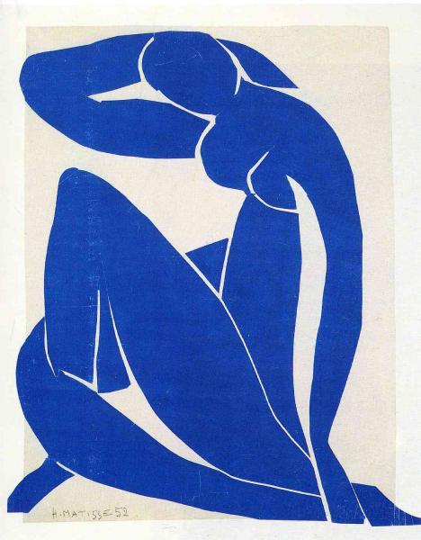 Affiche de l'exposition Matisse. 1941–1954