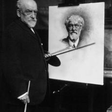 Portrait de l'artiste Léon Bonnat
