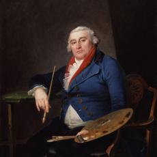 Portrait de l'artiste Philip James de Loutherbourg