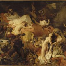 La Mort de Sardanapale de Eugène Delacroix