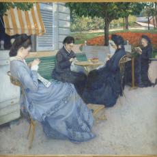 Portraits à la campagne de Gustave Caillebotte