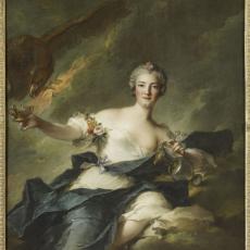 La Duchesse de Chaulnes (1718 - 1787), représentée en Hébé de Jm Nattier
