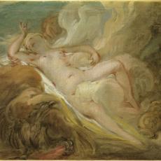 La nymphe Io et Jupiter