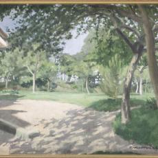 Jardin à Honfleur
