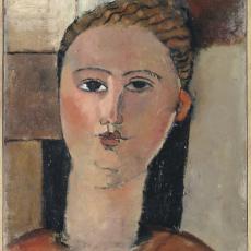 Fille rousse de Modigliani