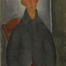 Petit garçon roux de Modigliani