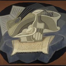 Le Tapis bleu de Juan Gris