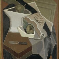 Violon et compotier de Juan Gris