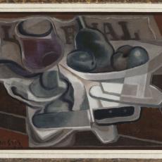 Compotier et verre de Juan Gris