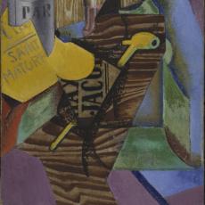 Nature morte au livre de Juan Gris