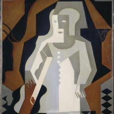 Pierrot à la guitare