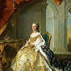 Louise-Elisabeth de France, infante d'Espagne, puis duchesse de Parme en habit de cour (1727-1759)