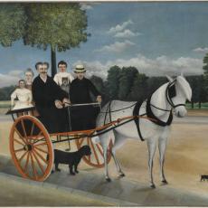 La Carriole du Père Junier de Henri Rousseau