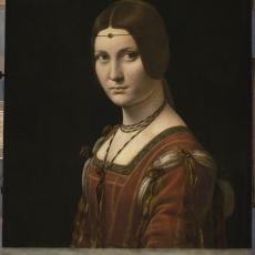 La Belle Ferronnière de Léonard De Vinci