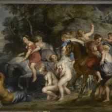 Clélie passant le Tibre