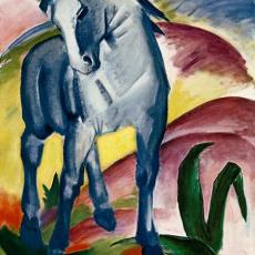 Cheval bleu de Franz Marc