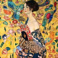 Dame à l'éventail de Klimt