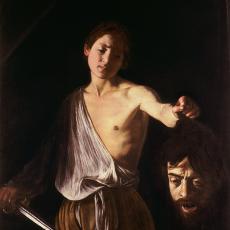 David avec la tête de Goliath de Le Caravage