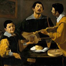 Trois musiciens de Velasquez Diego