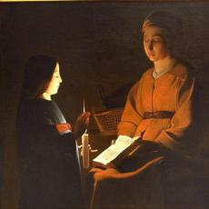 L'Education de la Vierge de Georges de la Tour