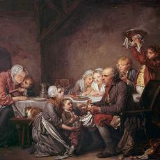 Le gâteau des rois de Jean-Baptiste Greuze