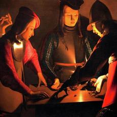 Les joueurs de dé de Georges de la Tour
