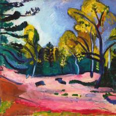 Dans la forêt de  Fontainebleau de Henri Matisse