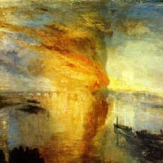 L'incendie du Parlement de Jmw Turner