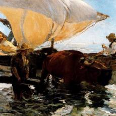 Retour de la pêche de Joaquin Sorolla