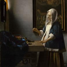 La femme à la balance de Jan Vermeer