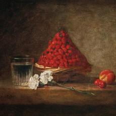 Le panier de fraises de Jean-Baptiste Siméon Chardin