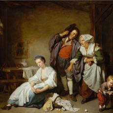 Les œufs cassés de Jean-Baptiste Greuze