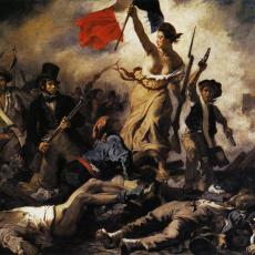 Liberté guidant le peuple de Eugène Delacroix