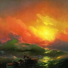 La neuvième vague de Ivan Aïvazovski