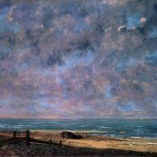 Paysage de mer de Gustave Courbet