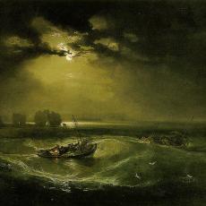 Pêcheurs en mer de Jmw Turner