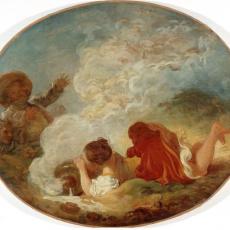 Perrette et le pot au lait de Fragonard