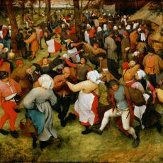 Danse de la Mariée en plein air de Bruegel l'Ancien