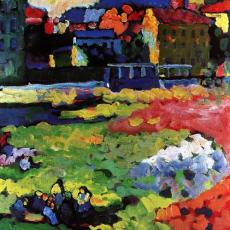 Munich - Eglise Sainte-Ursule de Vassily Kandinsky