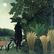 Charmeuse de serpents de Henri Rousseau