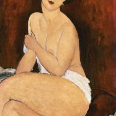 Séance de nu féminin de Modigliani