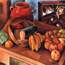 Nature morte aux fruits et légumes de Moïse Kisling