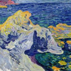 Les rochers à Anthéor (var) de Louis Valtat