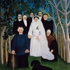 Un mariage à la campagne de Henri Rousseau