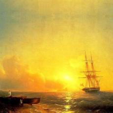 Les pêcheurs au bord de mer