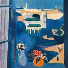 Vue depuis une fenêtre de Tanger de Henri Matisse
